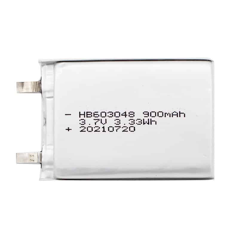 603048 900mAh 3.7V 3.33Wj