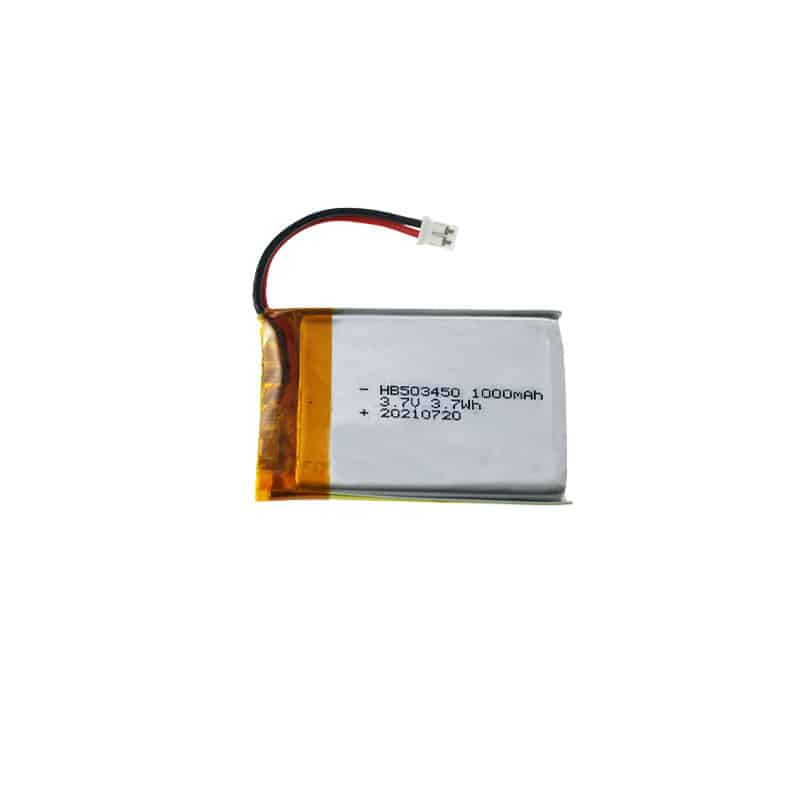 503450-3.7 V-1000 mAh