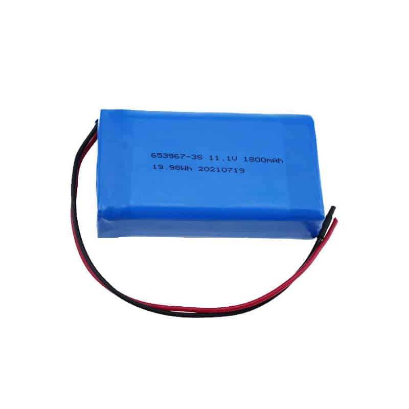 653967–11.4 V–1800 mAh