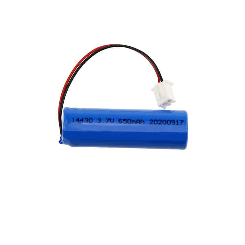 14430 3.7V 650 mAh