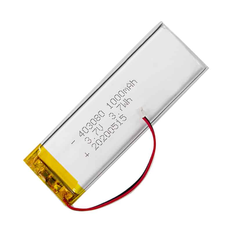 403080 1000mAh 3.7V 3.7Wh