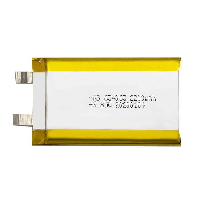 634063 2200mAh 3.85V