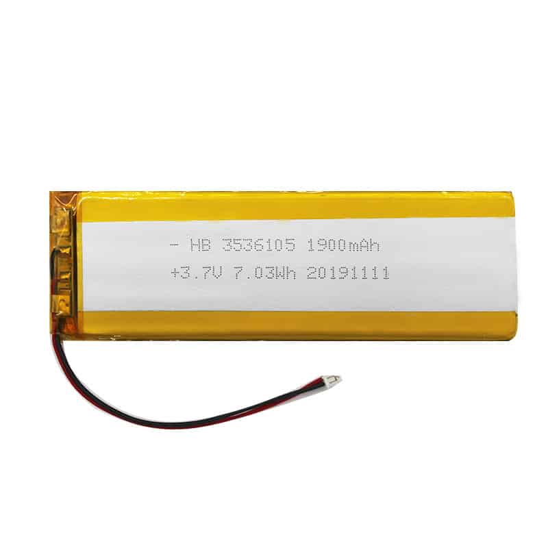 HB 3536105 1900 mAh 3.7V 7.03Wh