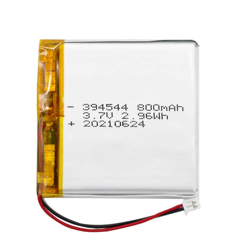 HB 394544 800 mAh 3.7V 2.96Wh