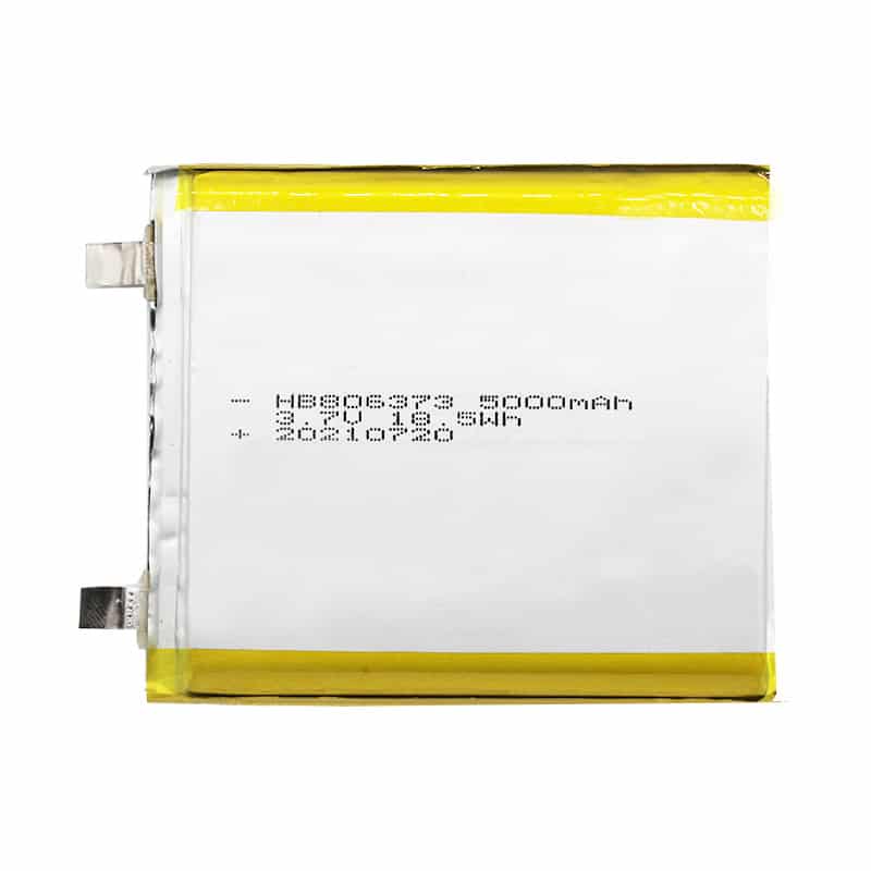 HB 806373 5000mAh 3.7V 18.5Wh