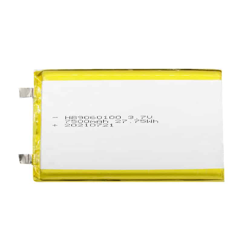 HB 9060100 3.7V 7500mAh 27.75Wh