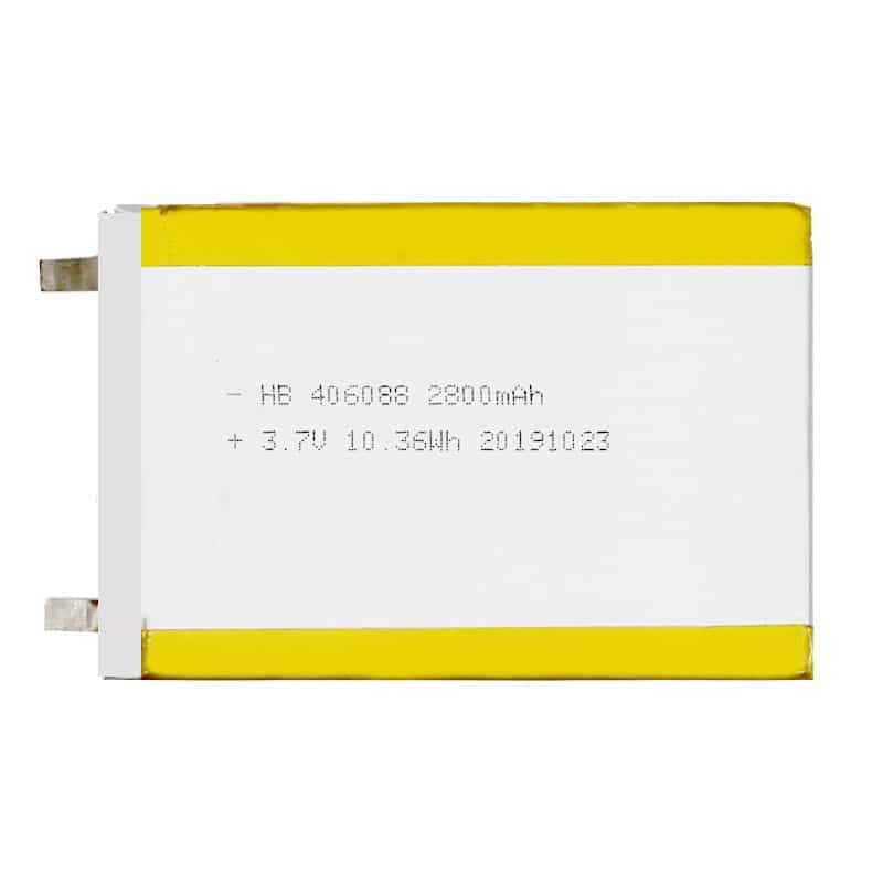 HB 406088 2800 mAh 3.7V 10.36Wh