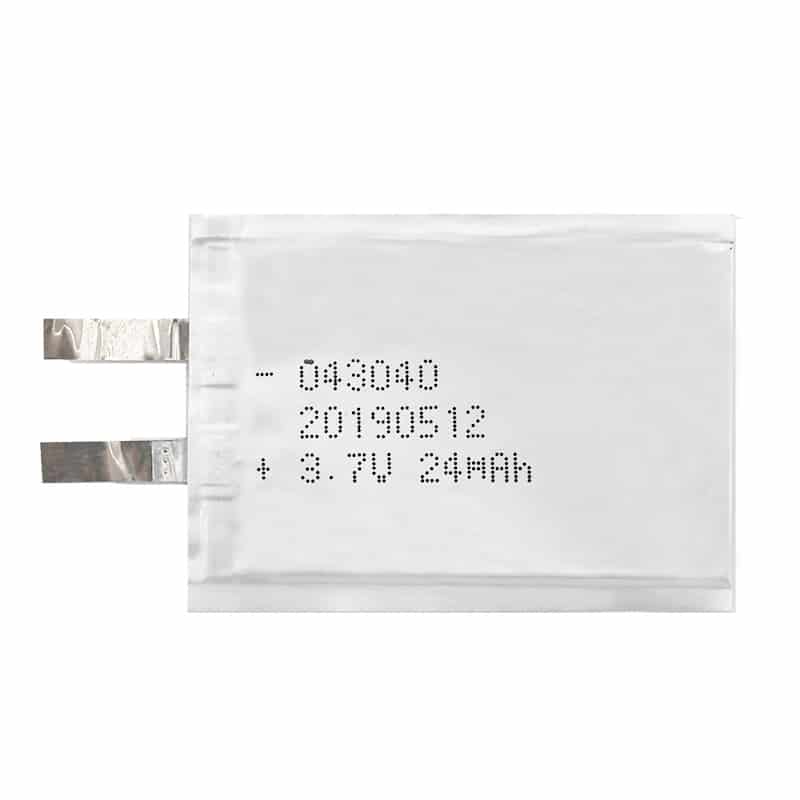 HB 043040 3.7V 24mAh Ultra-thin battery