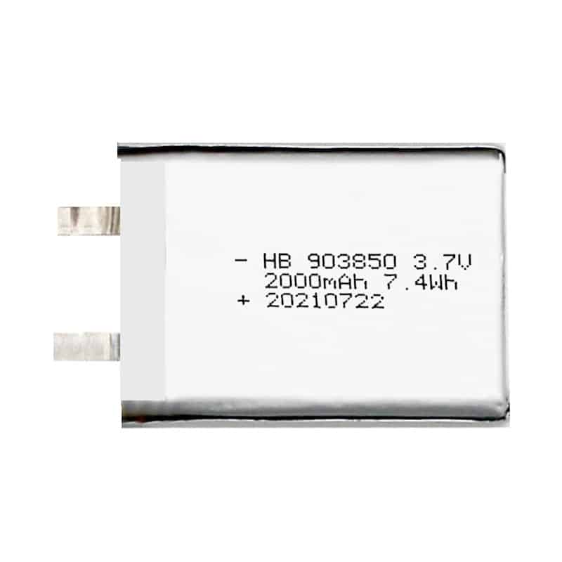 HB 903850 3.7V 2000 mAh 7.4Wh