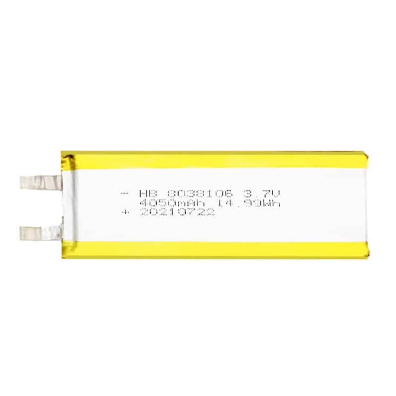 8038106 3.7V 4050mAh 14.99Wh