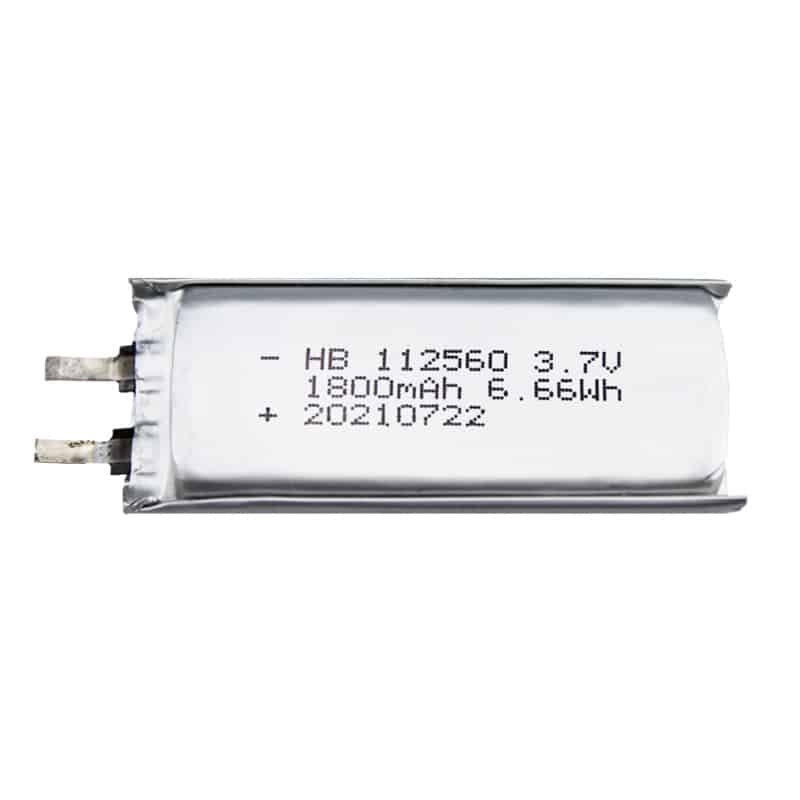 HB 112560 3.7V 1800mAh 6.66Wh