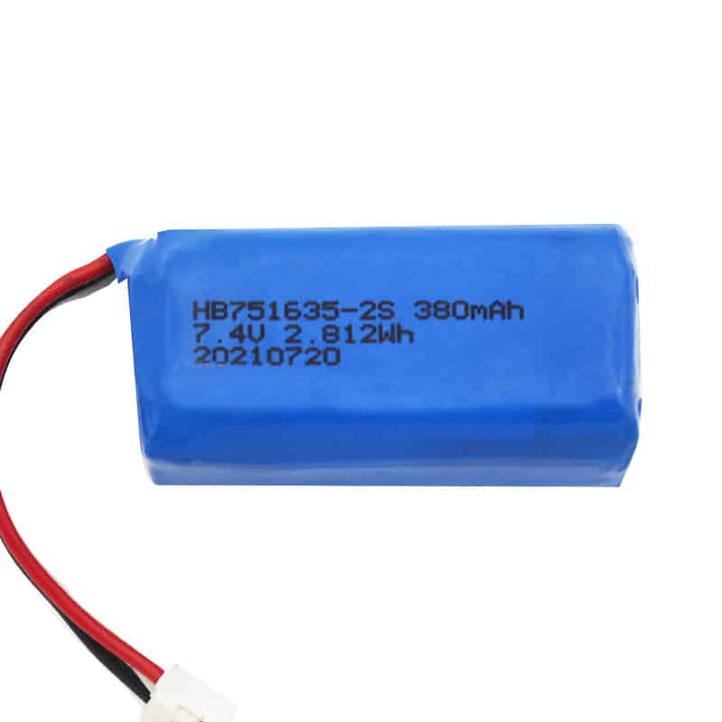 751635-2S 380mAh 7.4V