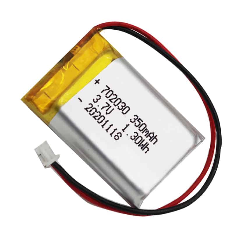 702030 350mAh 3.7V 1.30Wh