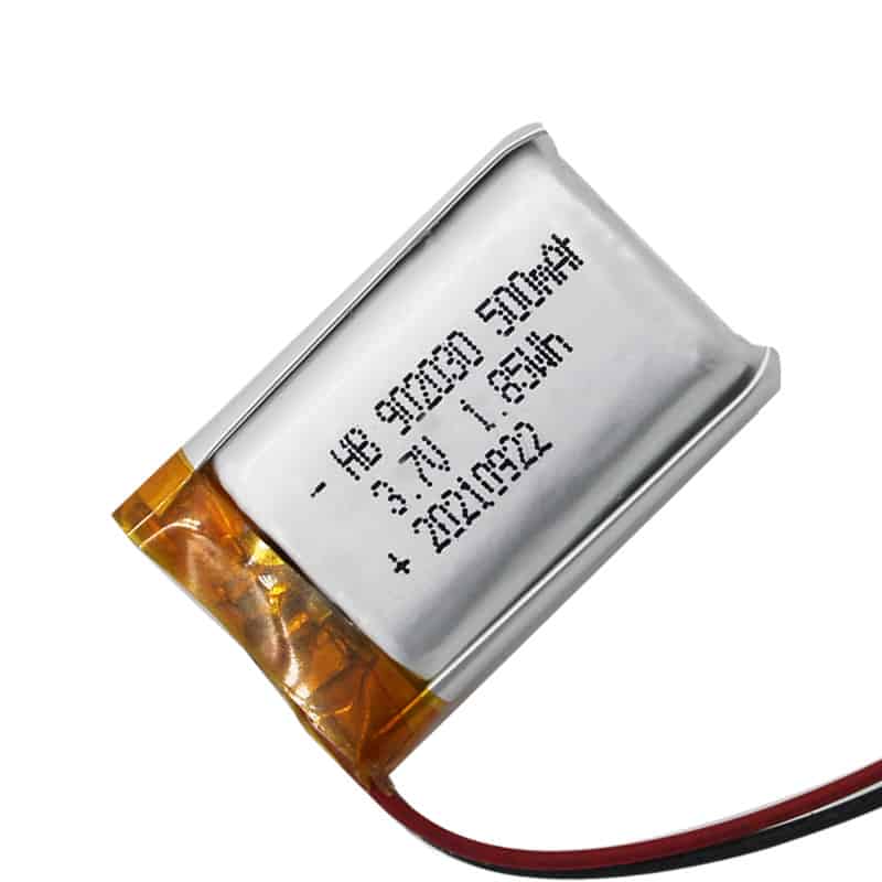 902030 500mAh 3.7V 1.85Wh