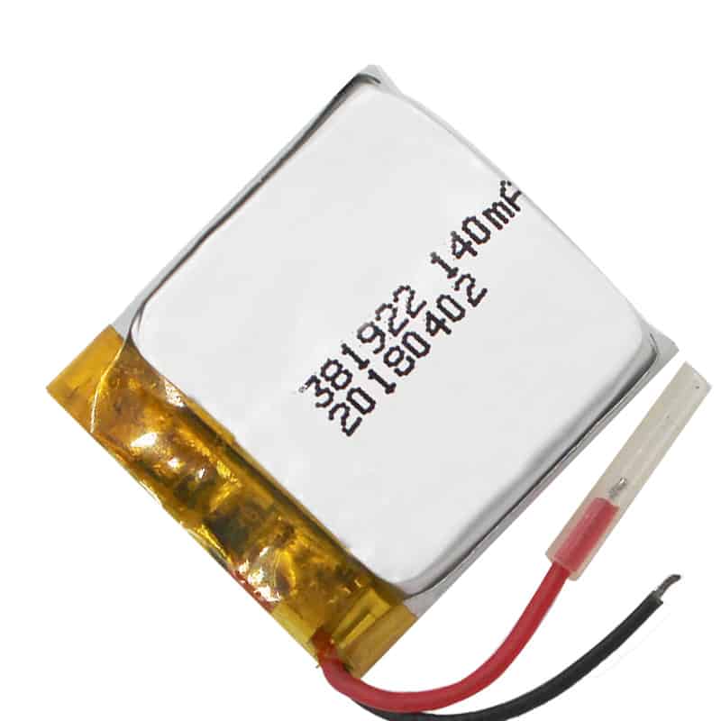 HB 381922 3.7V 140mAh