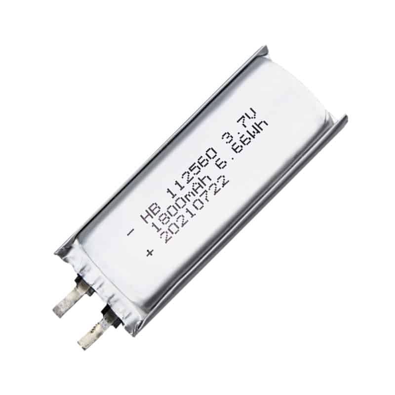 HB 112560 3.7V 1800mAh 6.66Wh