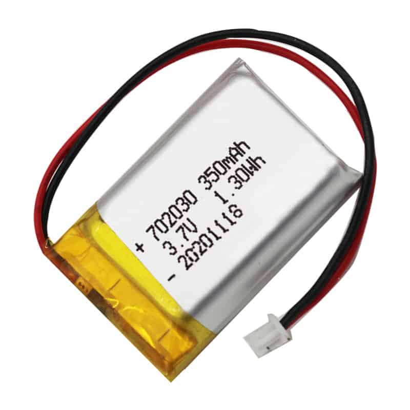 702030 350mAh 3.7V 1.30Wh