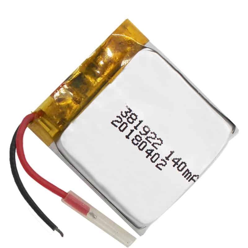 HB 381922 3.7V 140mAh