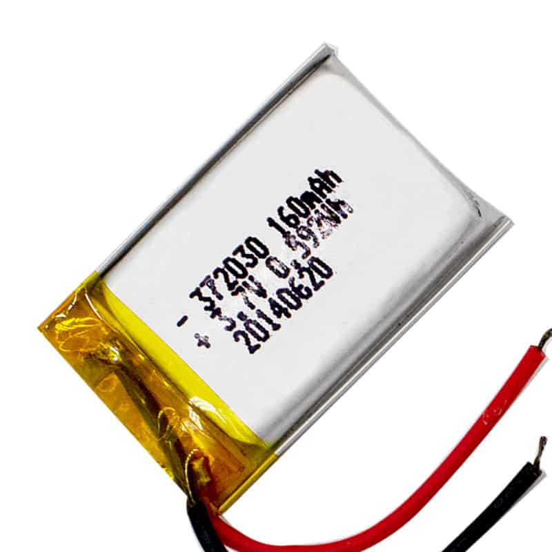 372030 160mAh 3.7V 0.592Wh