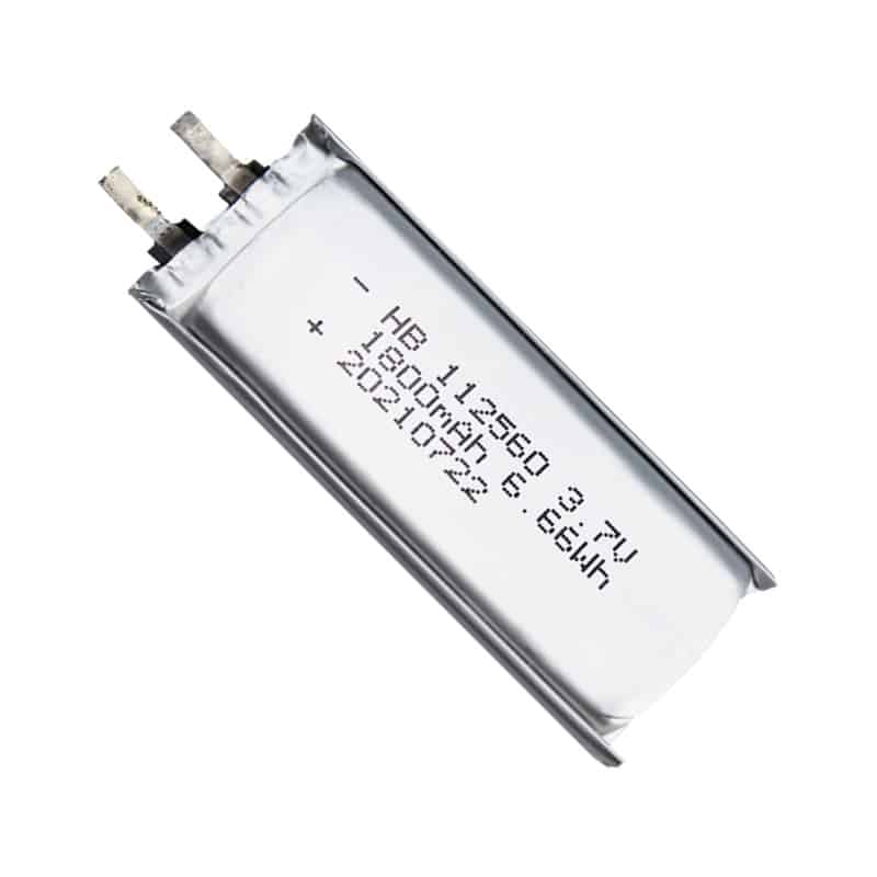 HB 112560 3.7V 1800mAh 6.66Wh