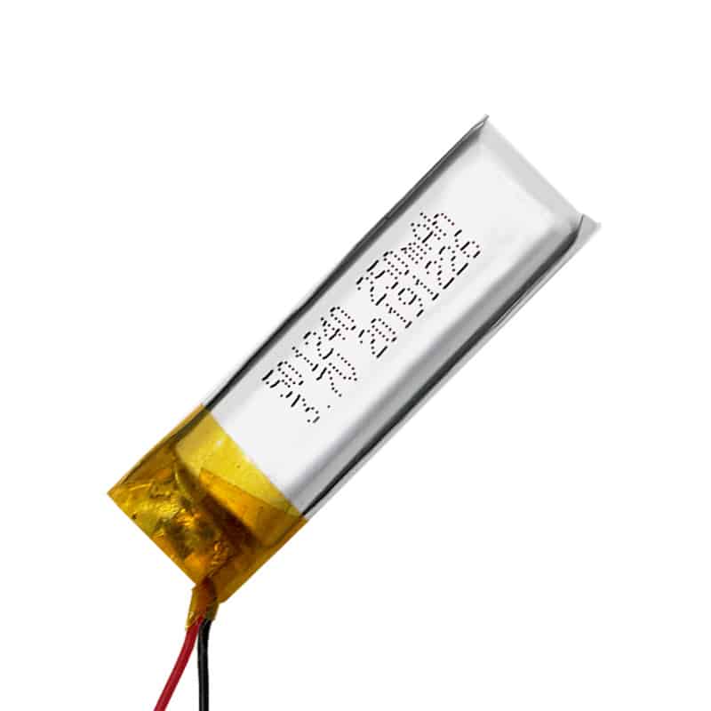 501240 250mAh 3.7V