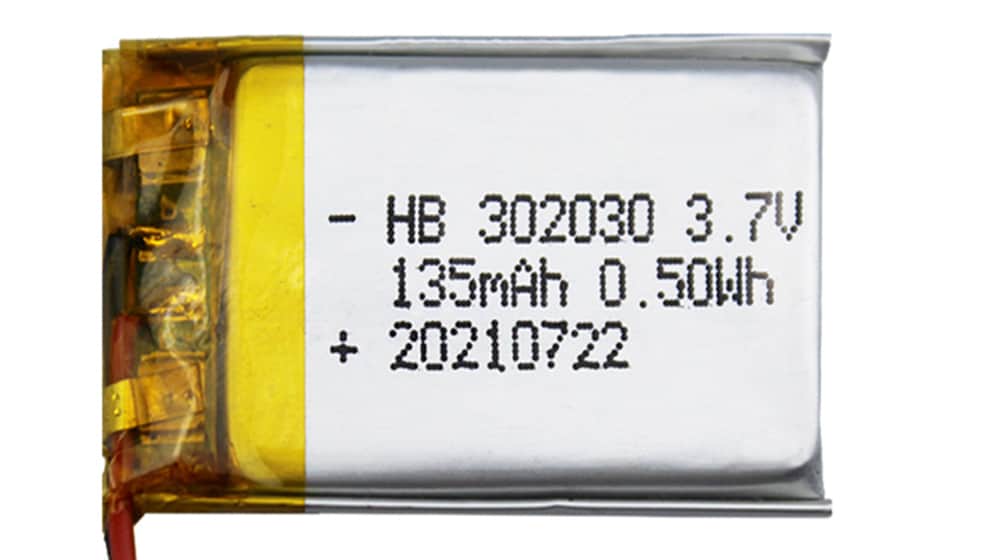 302030 lithium polymer battery
