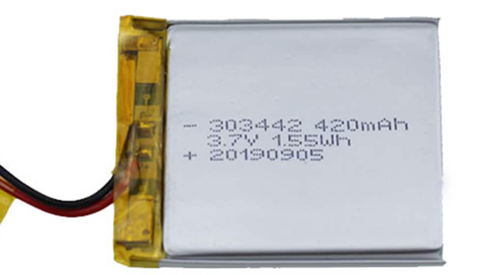 303442-420 mAh-3.7 V