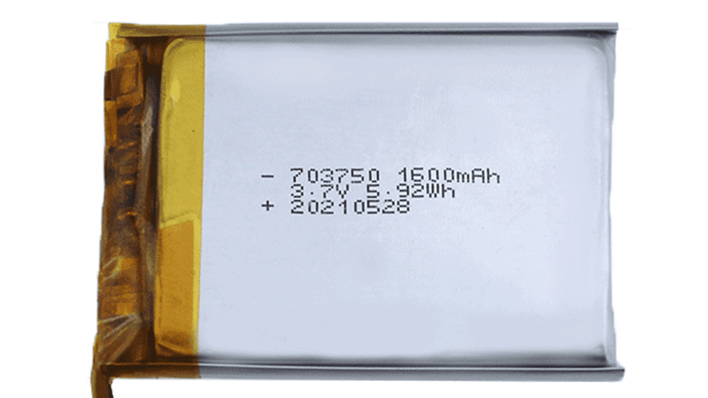 703750-1600mAh-3.7V