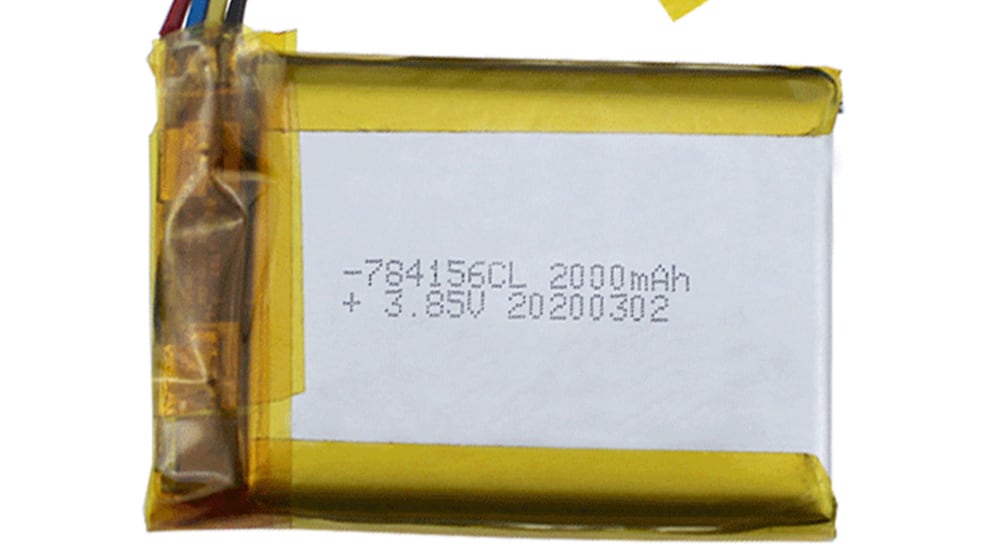 784156CL-2000mAh-3.7v