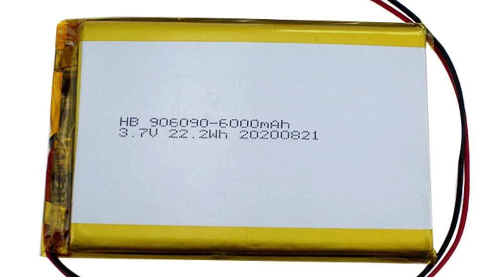 906090-6000mAh-3.7V